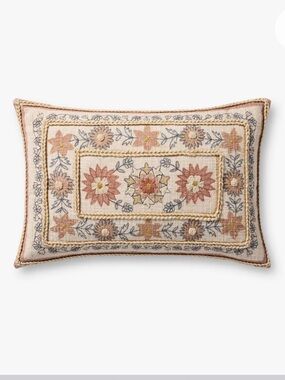 Loloi Throw Pillow with Down Insert